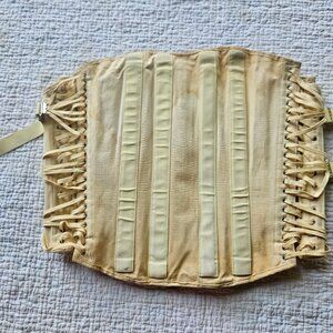 Vintage CAMP Corset Girdle Medical Lumbar Boned Support Model 368 SZ 42 UNION